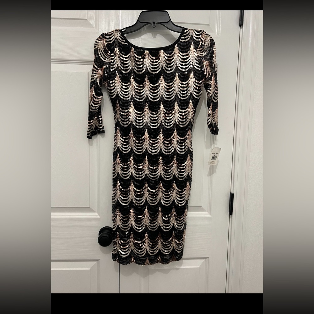 NWT Sequin Bodycon mini dress